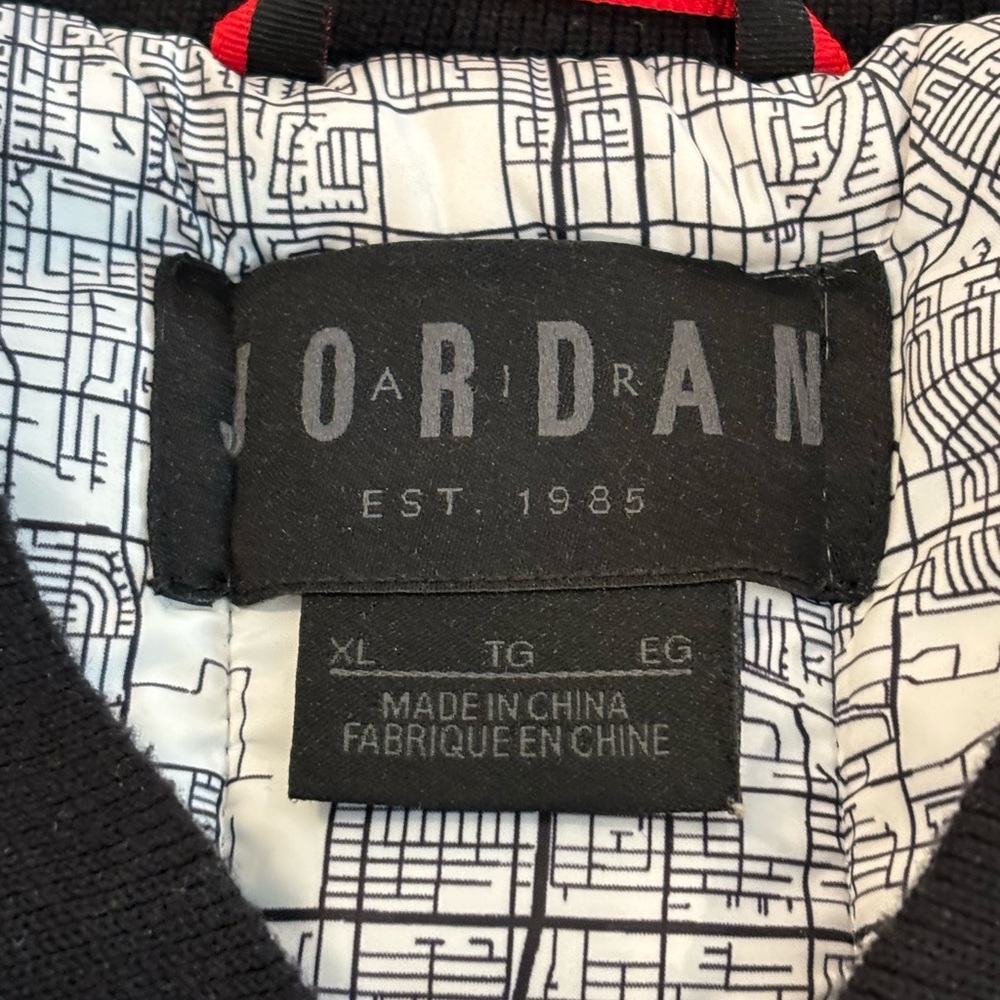 Jordan’s City of Flight Jacket. XL